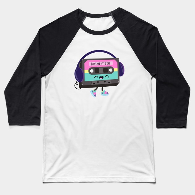 Keepin' It Reel Baseball T-Shirt by FunUsualSuspects